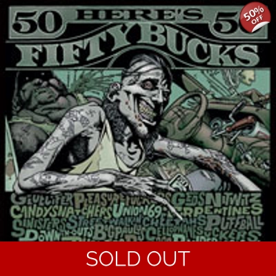 Here's Fifty Bucks Compilation CD